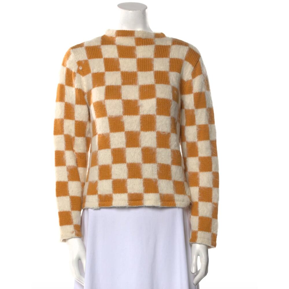 Escvdo Bomba Suri Knit Brushed Alpaca Sweater